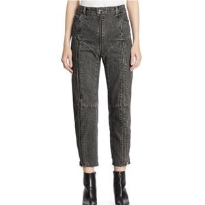 Fashion High Waisted Zipper Jeans
